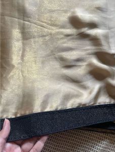Elegant Gold And Black Saree