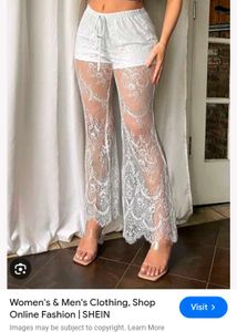 Very Fancy SHEIN Net Plazzo Pant