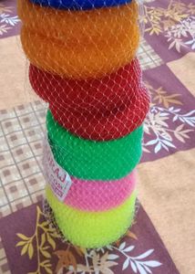 12 Set Of Plastic Scrubber