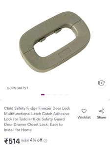 Child Safety Fridge Lock