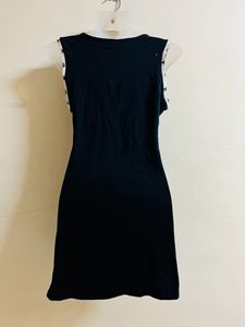 Cute Trifted Black Cotton One Piece🖤