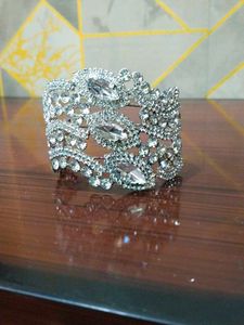 Rhinestone Cuff Bracelet