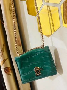 Mini Croco texture Adjustable Sling Bag