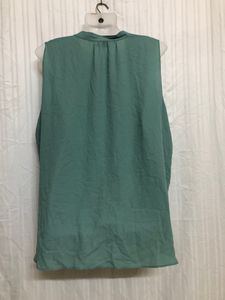 Loft Sleeveless Sea Green Top
