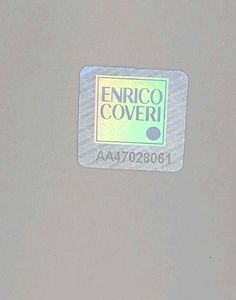 Enrico coveri Italian Black Leather Wallet