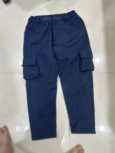 H&m Heavy Navy Blue Cargo Pants