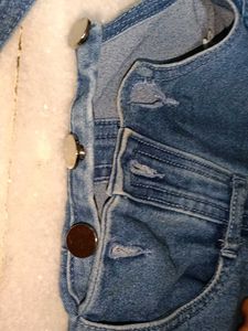 Denim Overalls