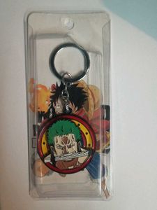 Zoro Rotating Metal Keychain