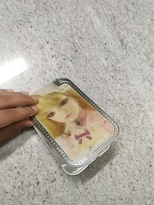 Doll Face Mirror Flip With Comb.