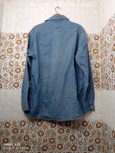 Denim Button Down Shirt