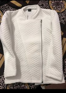 White Quilted Jacket