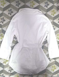 V-neck Tie Up Shirt