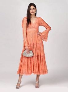 Label Ritu Kumar Peach Dress (BRAND NEW)