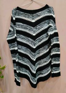 Striped Knit Sweater