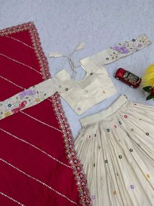 New Wedding Wear Silk Lehenga Choli