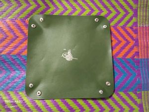 Portable Leather Tray