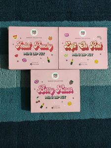 3 Myglamm Mini Lip Kit