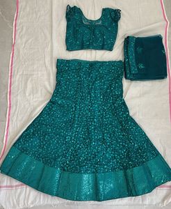 Sequence Floral Lehenga Set