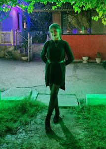 Stylish Black Dress with Belt