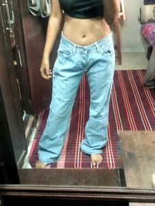 low rise Baggy denim✨