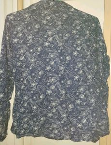 Vintage Navy Blue Shirt