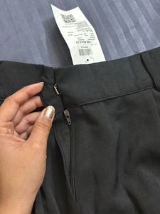 AAHWAN Women Relaxed Loose-fit High Rised Trouser