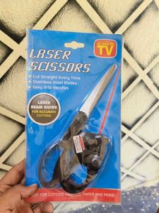 Laser Scissors For Accurate Cutting New Pack ✂️✂️✂