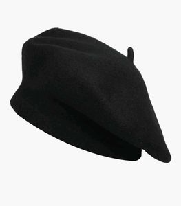 Black Beret Hat