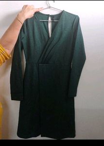 Glittery Green Dress