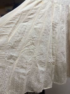 Kalidar Kurta Set With Attached Mul Cotton Inn