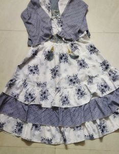 Girls&#39; Floral Party Dress
