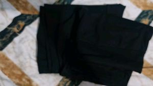 Black Relaxed Fit Trousers
