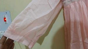 Pink Embroidered Top