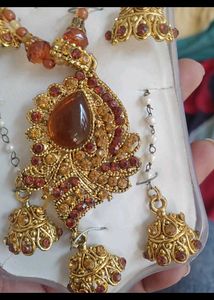 New Polki Jewellery Set