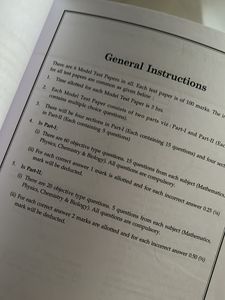 Aakash KVPY Model Test Papers