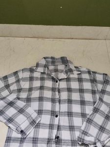 Plaid Cami Top &amp; Button Down Set