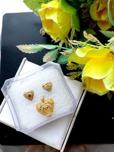 Sri Hari Heart Jewelry Set