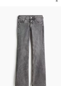 H&amp;m Grey Denim (low Waist)