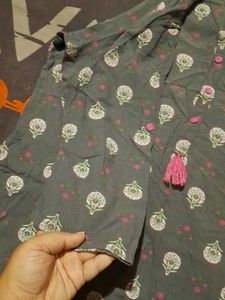 Grey Color Kurti