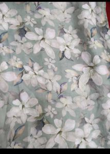 Floral Printed Saree with blouse