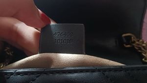 Gucci Black Leather GG Marmont Mini Bag