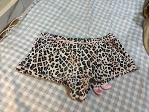 Leopard Print Sleep Shorts