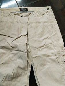 Beige Cargo Pants