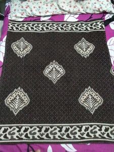 Ethnic crochet mat big size (once used)