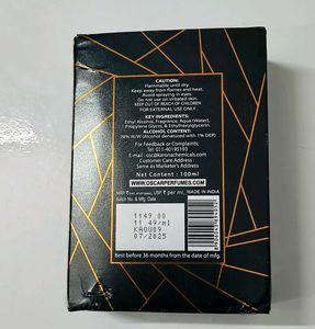 100% New Unused Perfume