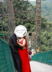 SALE! SALE! SALE! GEORGETTE LONG RED GOWN