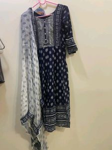 Anarkali Kurti With Dupatta