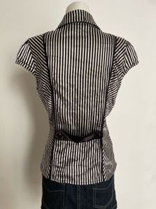 Striped Button-Down Shirt