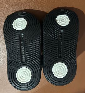 Kids Black &amp; White Sandals