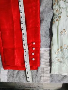 Elegant Mint Green Plaazo Kurta Set